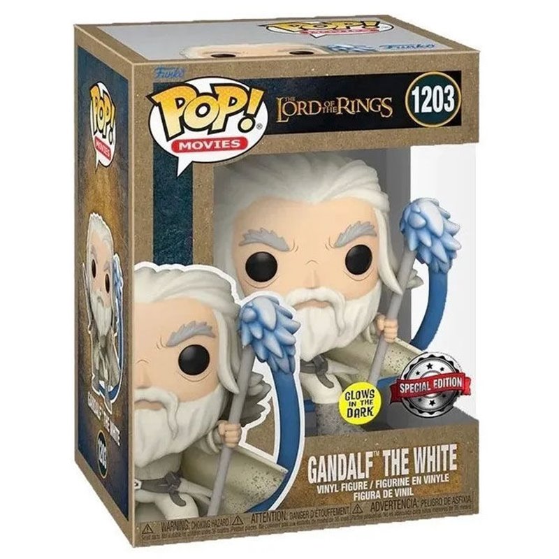 FUNKO POP 1203 GANDALF THE WHITE GLOW IN THE DARK