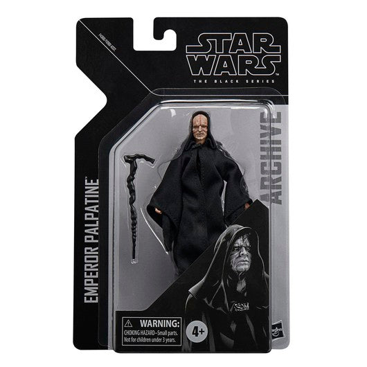Figura Emperador Palpatine Black Series 15 cm