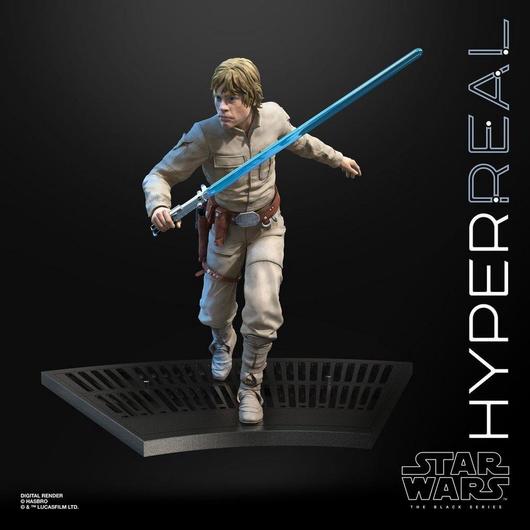 Figura Luke Black Series Hyerrealista Star Wars