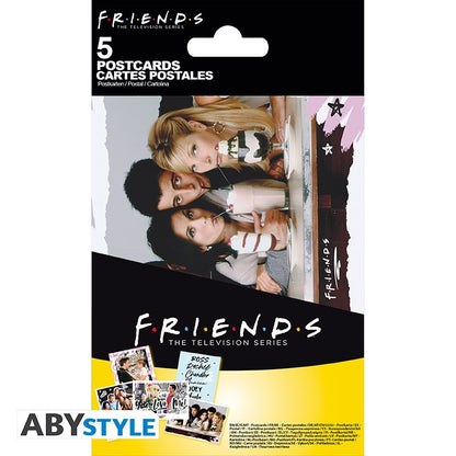 Pack 5 Postales Friends