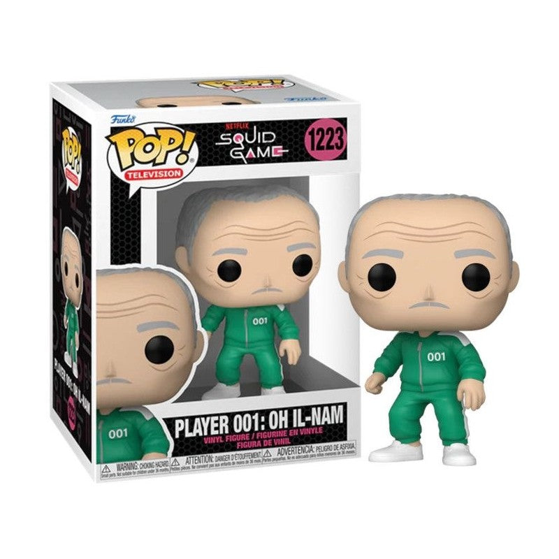 Funko POP! 1223 Player 001 Oh Il-Nam Squid Game