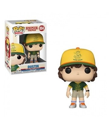 Funko POP! 804 Dustin (At Camp) - Stranger Things