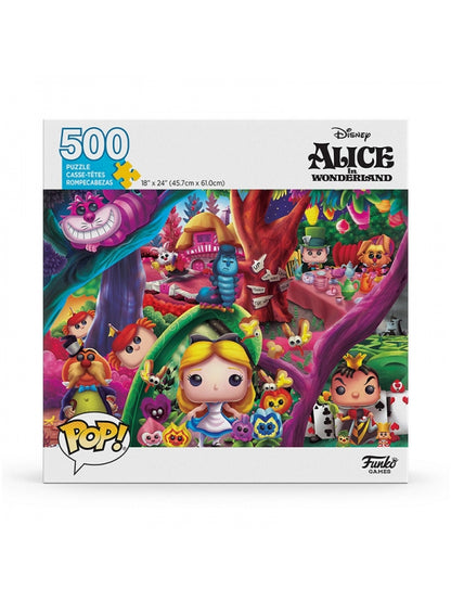 Puzzle Funko Alicia en el Pais de las Maravillas Disney 500 pzs