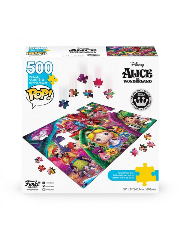 Puzzle Funko Alicia en el Pais de las Maravillas Disney 500 pzs