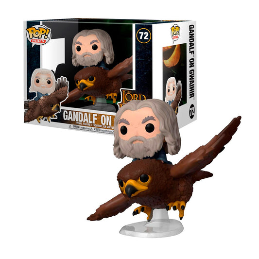 FUNKO POP GANDALF MONTADO EN GWAIHIR SUPER SIZED 72- 15CM EL SEÑOR DE LOS ANILLOS