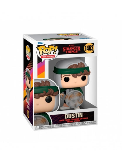 Funko Pop! 1463 Hunter Dustin W/Shield S4 Stranger Things