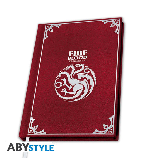 CUADERNO PREMIUM A5 JUEGO DE TRONOS TARGARYEN