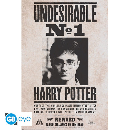 Harry Potter - Poster Maxi 91.5X61 - Undesirable N°1