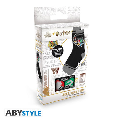 Calcetines Harry Potter Emblema de Hogwarts