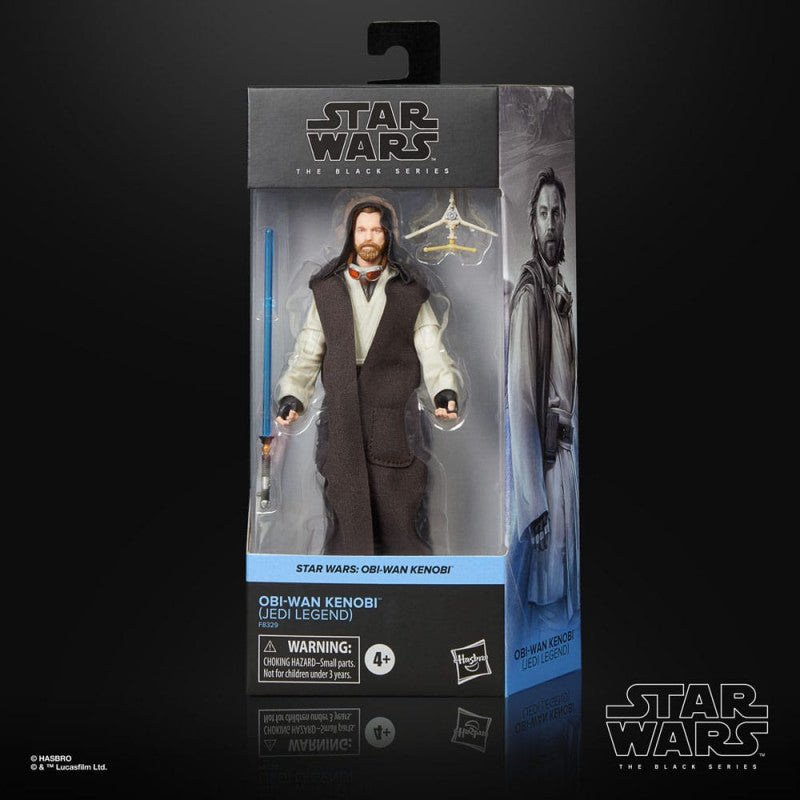 FIGURA OBI-WAN KENOBI THE BLACK SERIES 15 CM OBI- WAN KENOBI JEDI LEGEND STAR WARS