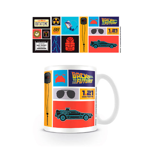 Taza Regreso al Futuro Delorean