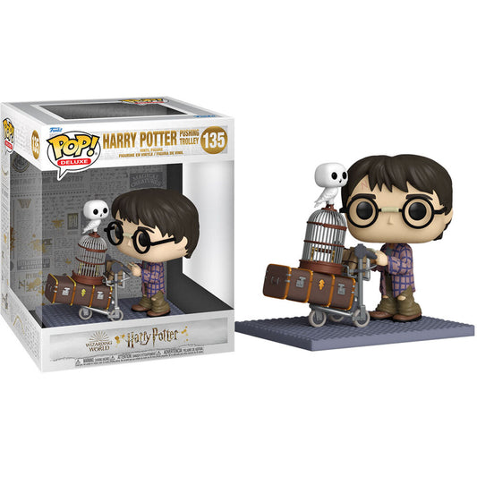 FUNKO POP Harry Empujando el Carro con Hedwing 135