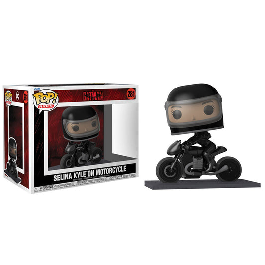 Funko POP! 281 Selina Kyle in Motorcycle The Batman