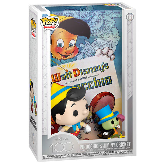 Funko POP! Movie Poster Pinocho y Grillo