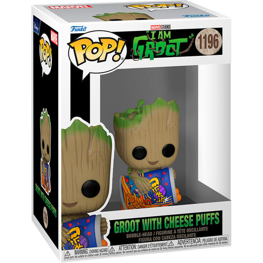 Funko Pop Groot con bolitas de queso 1196 I Am Groot Marvel