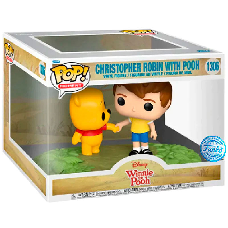 Funko POP! Moment 1306 Christopher Robin y Winnie Pooh Disney exclusive
