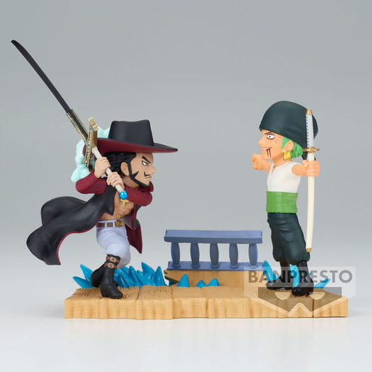 Zoro vs Dracule Mihawk One Piece