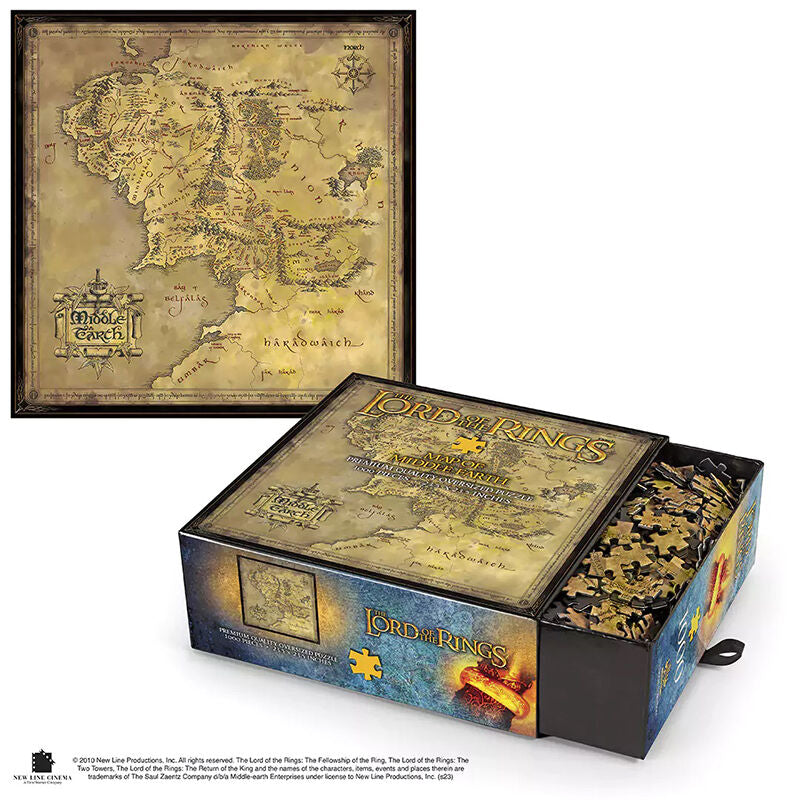 Puzzle Tierra Media Lord of the Rings 1000pzs