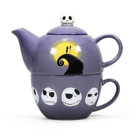 Set Tetera y Taza Jack Skellington