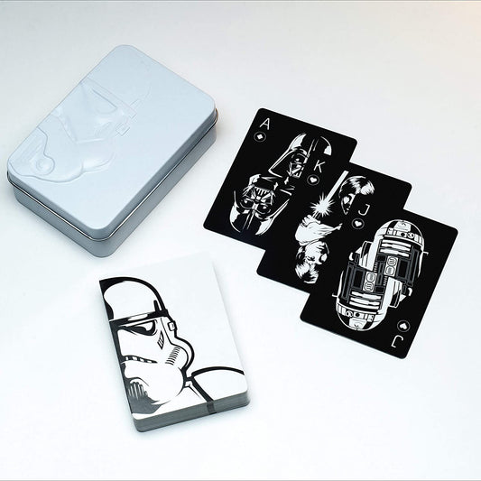 Baraja de Cartas Star Wars Caja Metálica