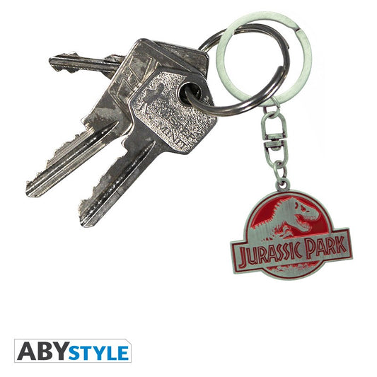 Llavero Metalico Jurassic Park