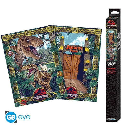 Set de 2 Posters Jurassic Park