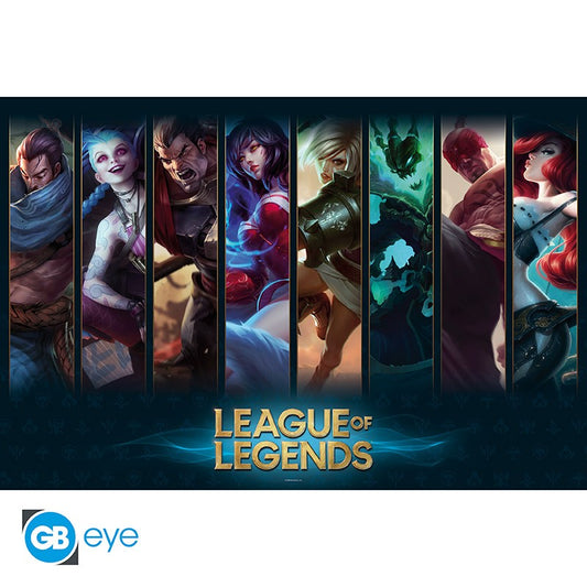League Of Legends - Poster Maxi 91.5X61 - Champions