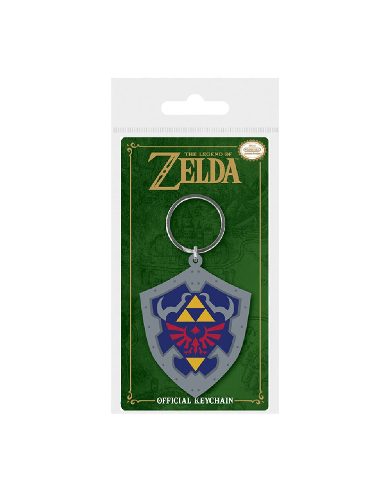 Llavero Goma Escudo Zelda
