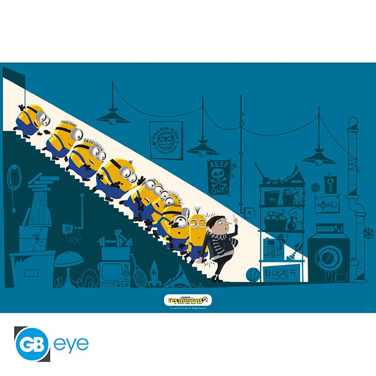 Poster The Rise Of Gru Minions 91X61Cm