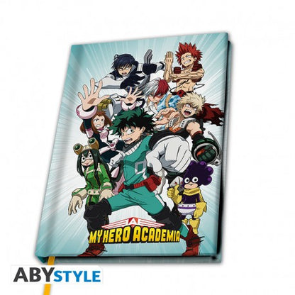 Cuaderno My Hero Academia Personajes