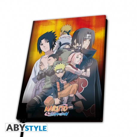Cuaderno Naruto Shipudden Personajes