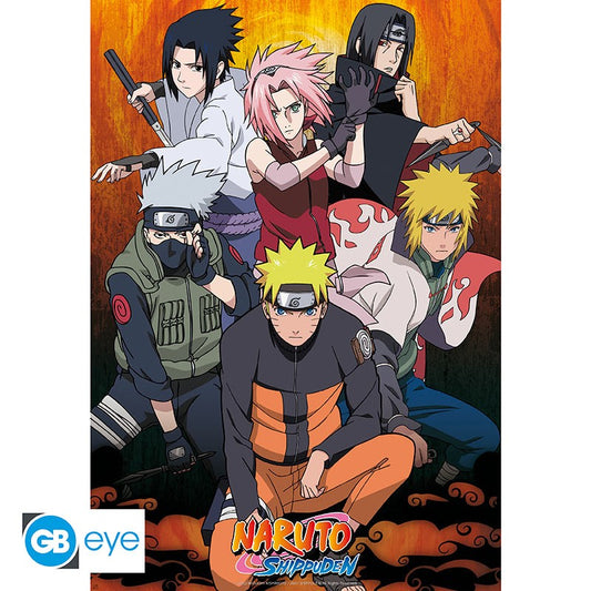 Naruto Shippuden - Poster Maxi 91.5X61 - Group
