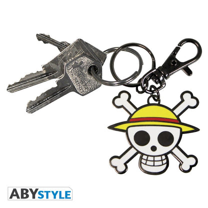 Llavero Metalico Bandera One Piece