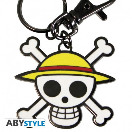 Llavero Metalico Bandera One Piece