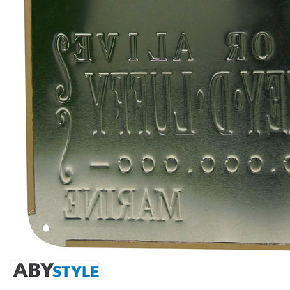 Placa luffy on epiece