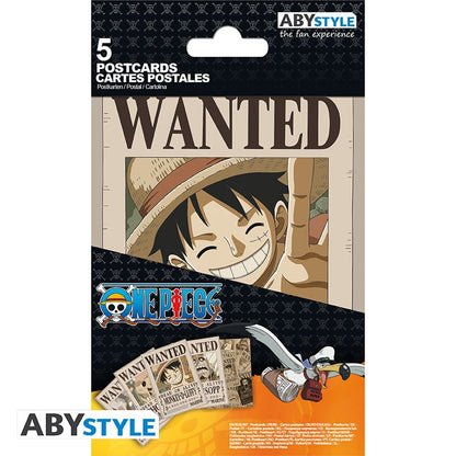 Pack 5 postales One Piece