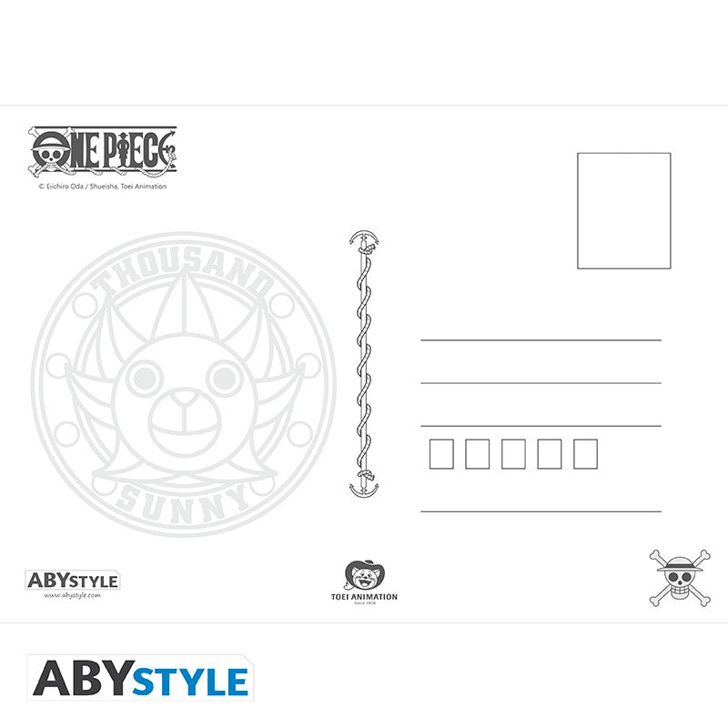 Pack 5 postales One Piece