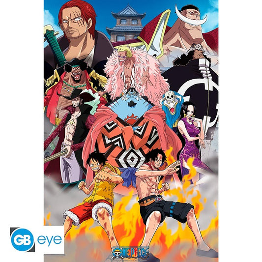 Póster One Piece ""marine ford"" (91.5x61)
