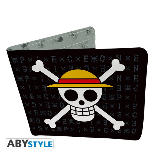 Billetera One Piece Bandera Sombrero de Paja