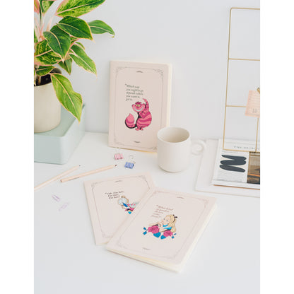 PACK 3 CUADERNOS A5 DISNEY ALICIA EN EL PAIS DE LAS MARAVILLAS