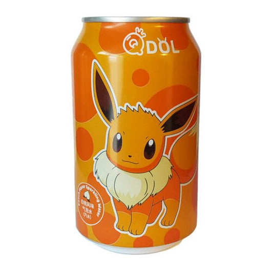 Refresco Qdol sabor a fresa Pokémon Gengar 330ml