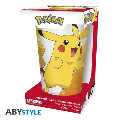 Vaso Pokemon Pikachu Foil Cristal 400 ml