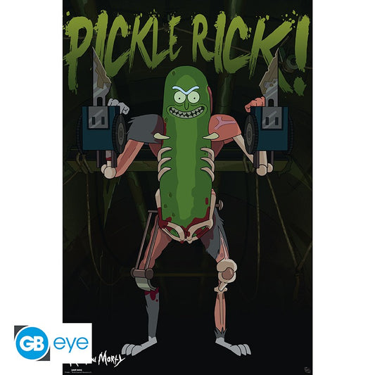 Rick And Morty - Poster Maxi 91.5X61 - Pickle Rick