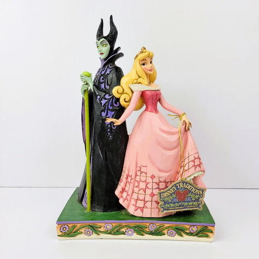 Figura Bella Durmiente Y Bruja Malvada Enesco