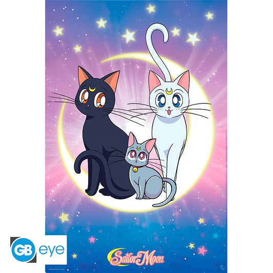 Poster Luna Artemis Diana Sailor Moon 91,5 x 61 cm