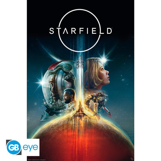Starfield - Poster Maxi 91.5X61 - "Jouney Through Space"