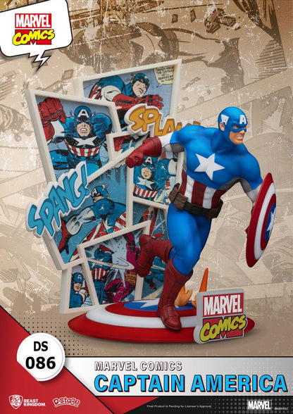 Figura Capitán América D'Stage 86