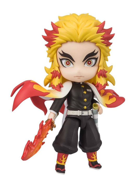 Figura Kyojuro Rengoku Flame Breathing 9cm Kimetsu No Yaiba