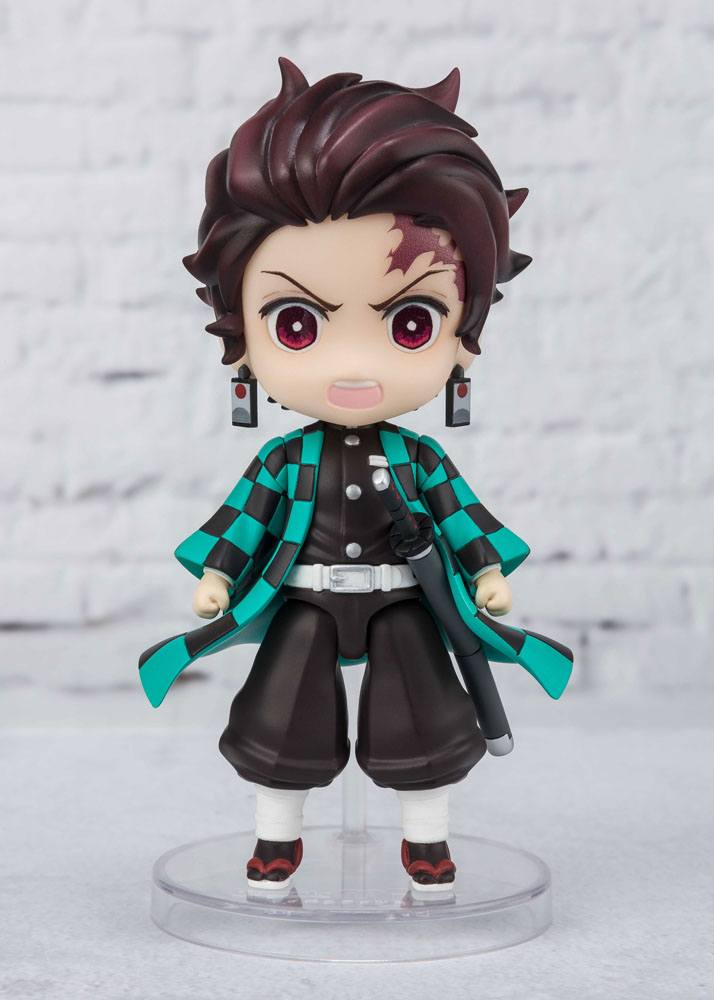 Figura Tamashii Nations Figuarts Mini Guardianes de la Noche Tanjiro Flame B 9cm