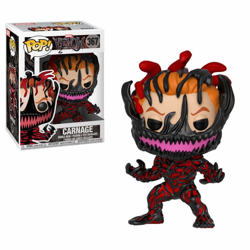 FUNKO POP 367 CARNAGE VENOM